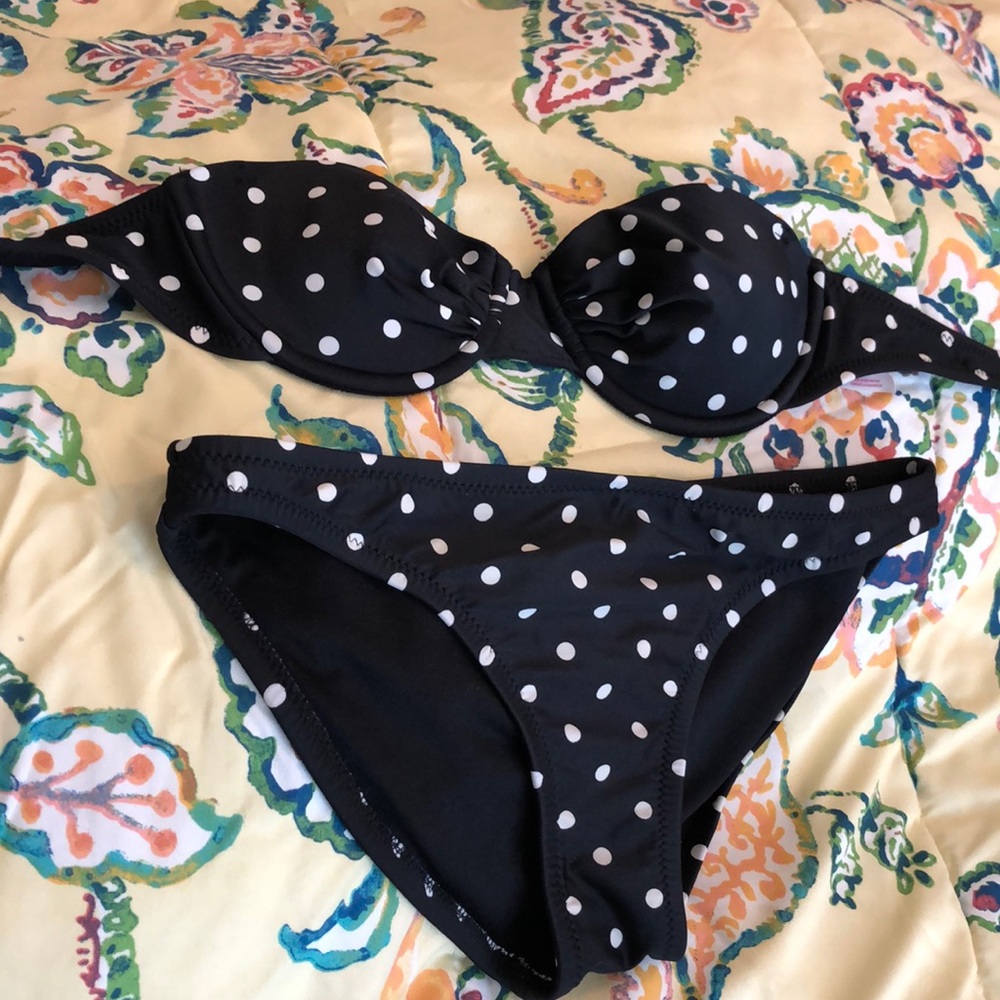 Top and bottom bathing suit
